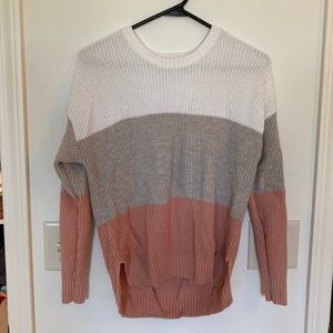 Hollister Color Block Sweater